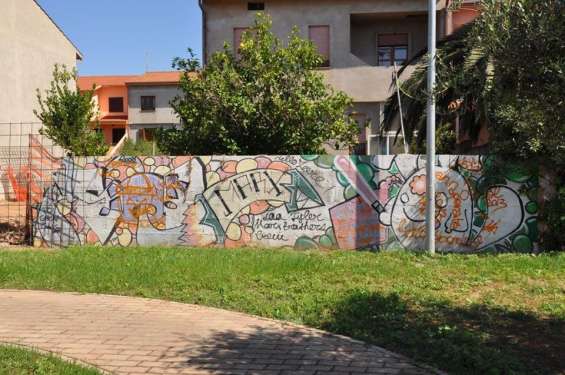 Raccolta di opere di Street Art - San Sperate - Sardegna