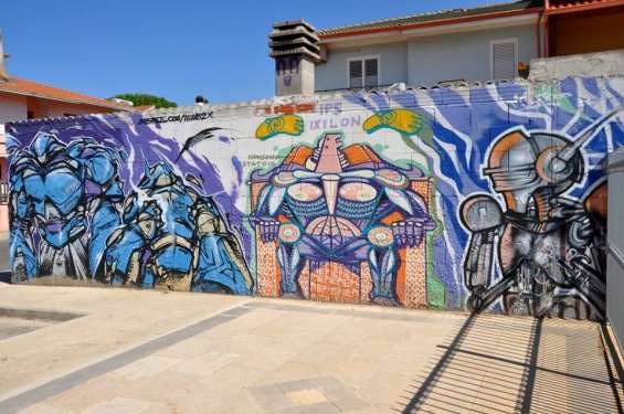Raccolta di opere di Street Art - San Sperate - Sardegna