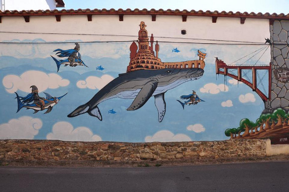 Balene volanti - San Sperate - Sardegna