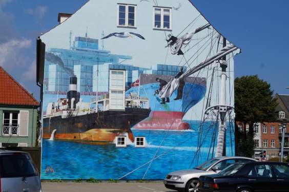 Storia ed evoluzione delle navi merci - Helsingor, Danimarca