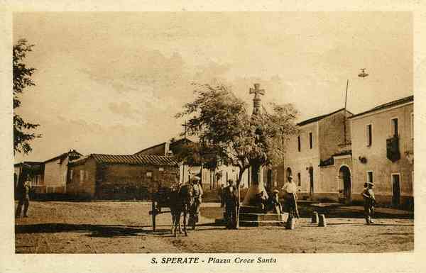 Grande Croce di Piazza Croce Santa, San Sperate