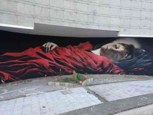 La morte della Vergine - Castel Gandolfo Street Art Festival