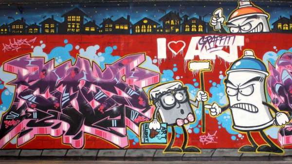 I Love Graffiti - La sfida: Street Art contro Graffitismo?