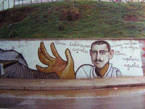 Tonara: Rivive lo storico e amato murale di Peppino Mereu