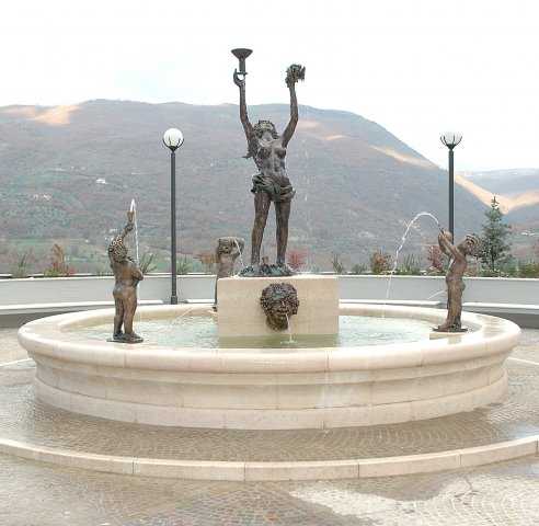 La fontana di Bacco e Arianna - Sant'Angelo le Fratte - PZ