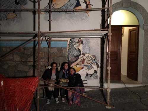 Un murale, tre donne e una antichissima tradizione orgolese