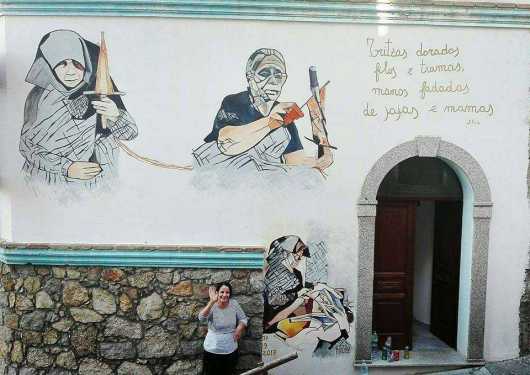Un murale, tre donne e una antichissima tradizione orgolese