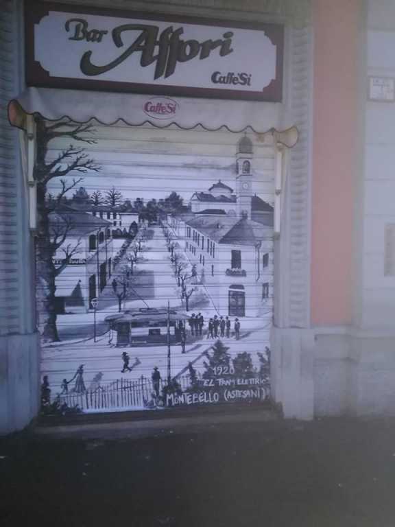 Affori: El tram elettric - Montebello - Serranda - Urban Art