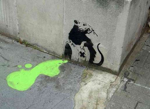 Banksy - Alcune opere realizzate in giro per il mondo