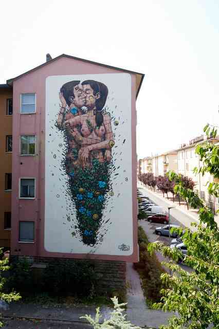 Last Kiss - Subsidenze - Festiva di Street Art - Ravenna